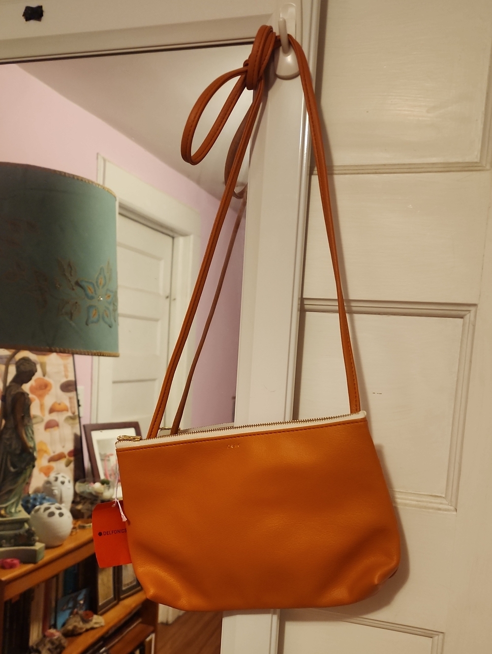 Dark Orange Crossbody Shoulder Bag